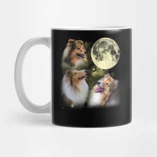 Collies The Moon Classic Dog Breed Mug